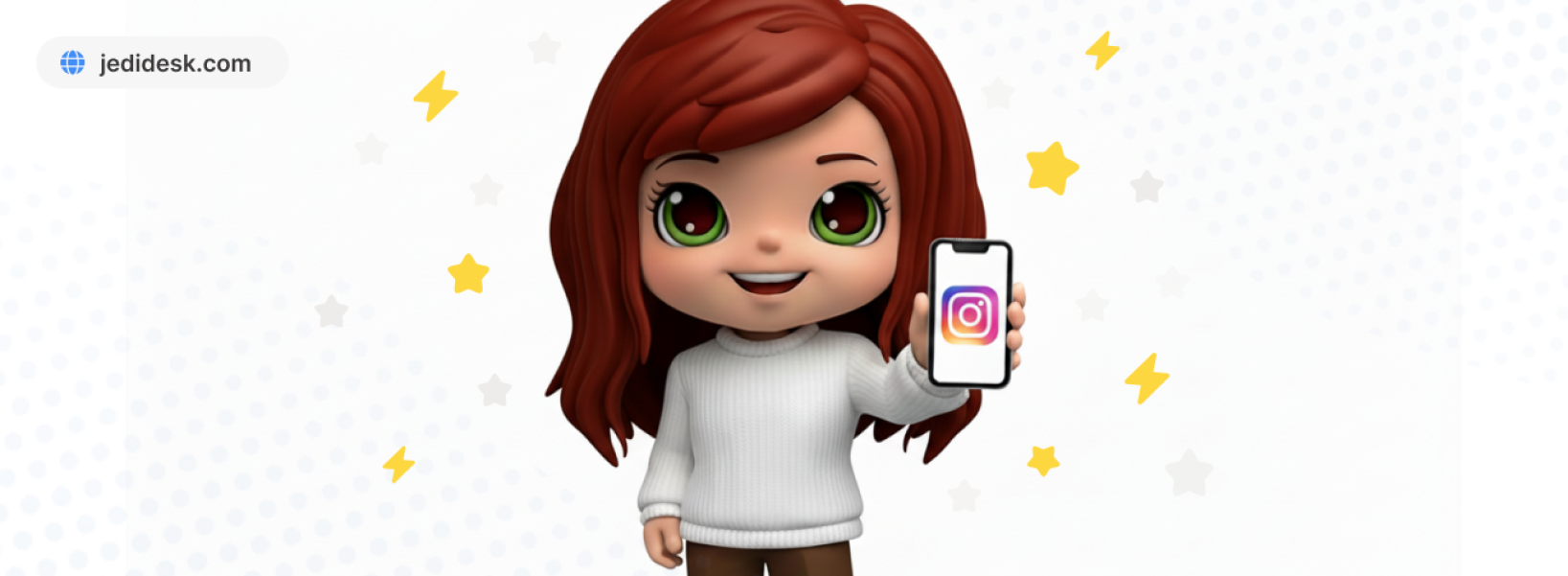 Швидкі відповіді в Instagram за допомогою JediDesk